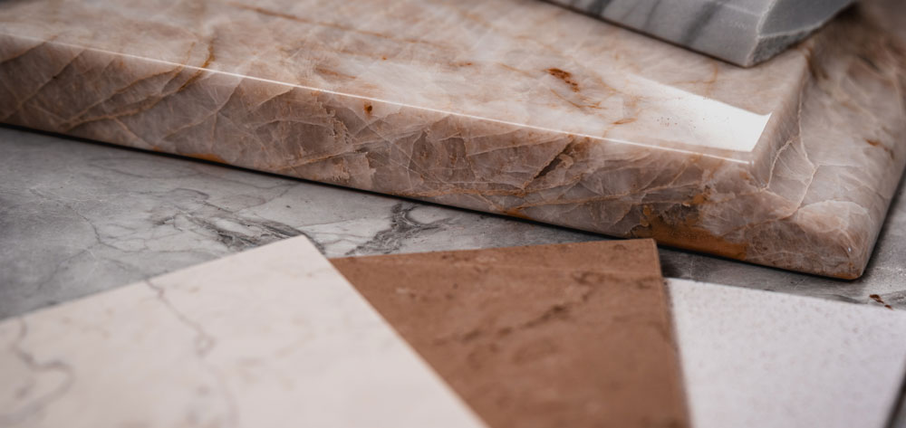 Kitchen worktop finish